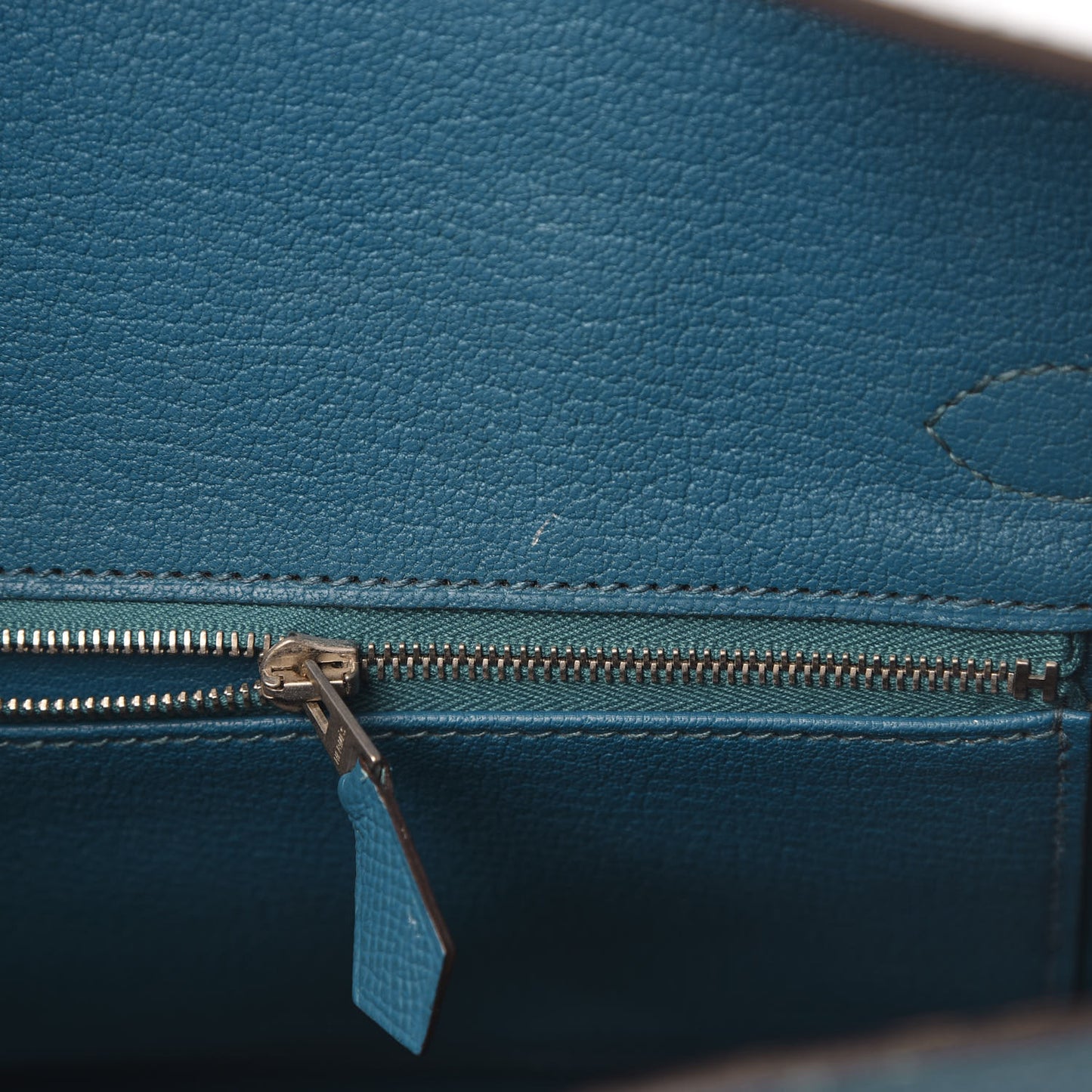 Epsom Birkin 30 Bleu Izmir