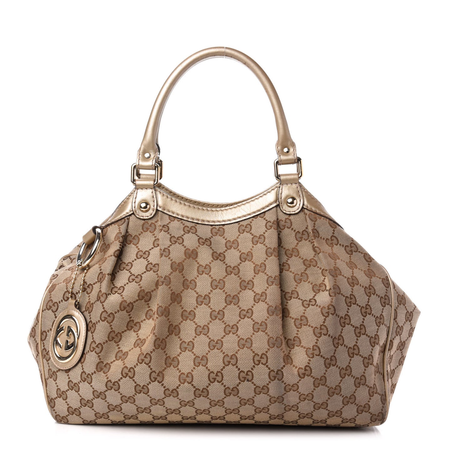 Monogram Medium Sukey Tote Champagne