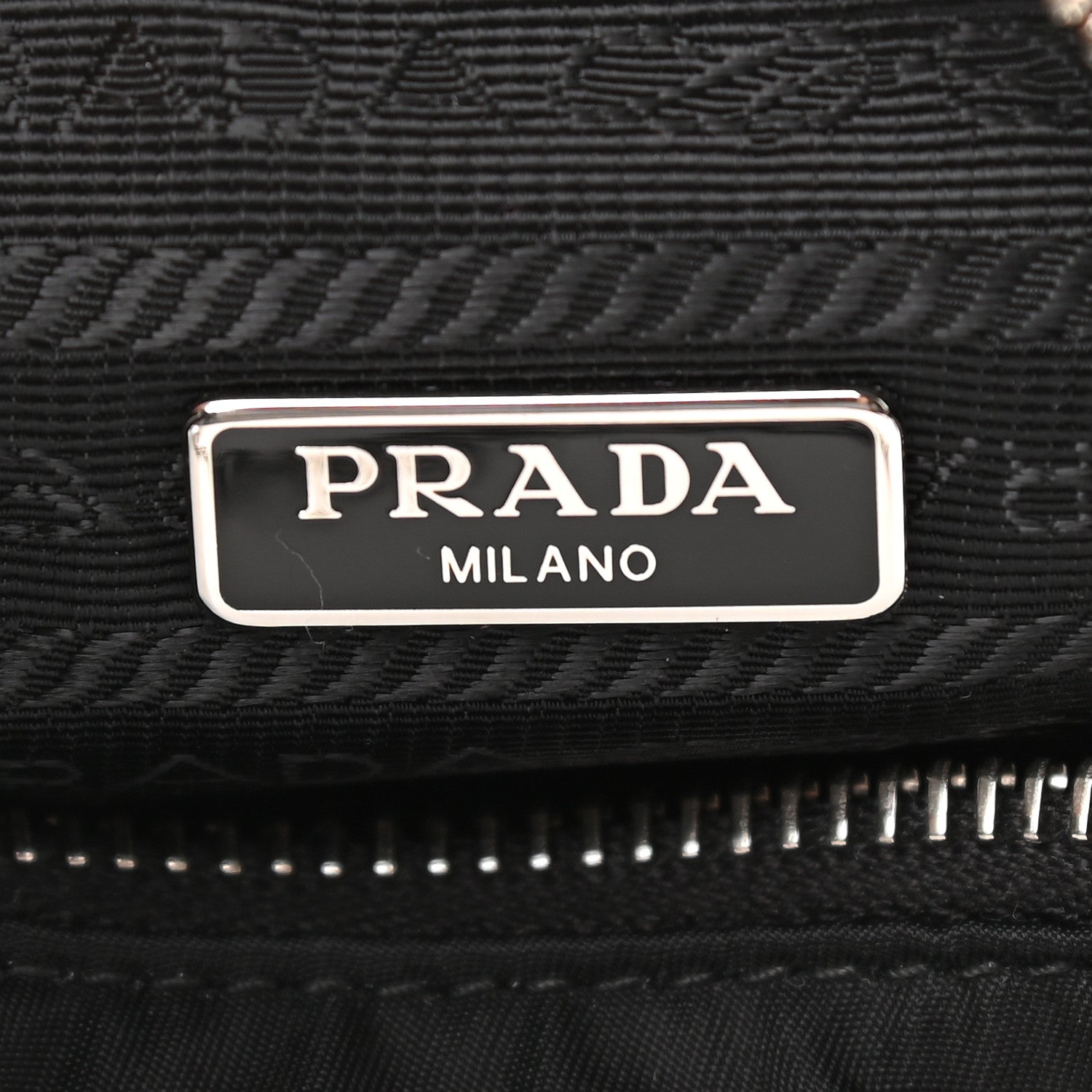 Prada Nylon Re-Edition 2005 Shoulder Bag Black 6 of 12