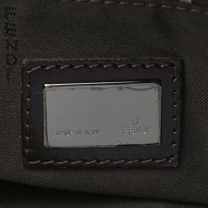 Fendi Zucchino Vitello Tote Testa di Moro Beige 7 of 14