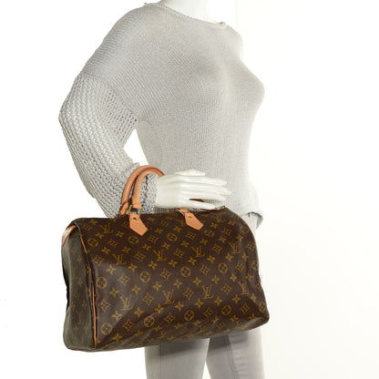 Louis Vuitton Monogram Speedy 35 2 of 7