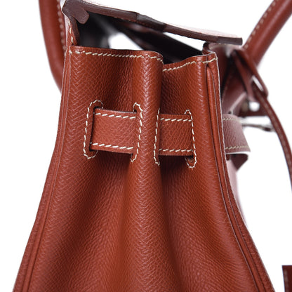 Hermes Epsom Birkin 30 Brique 24 of 38