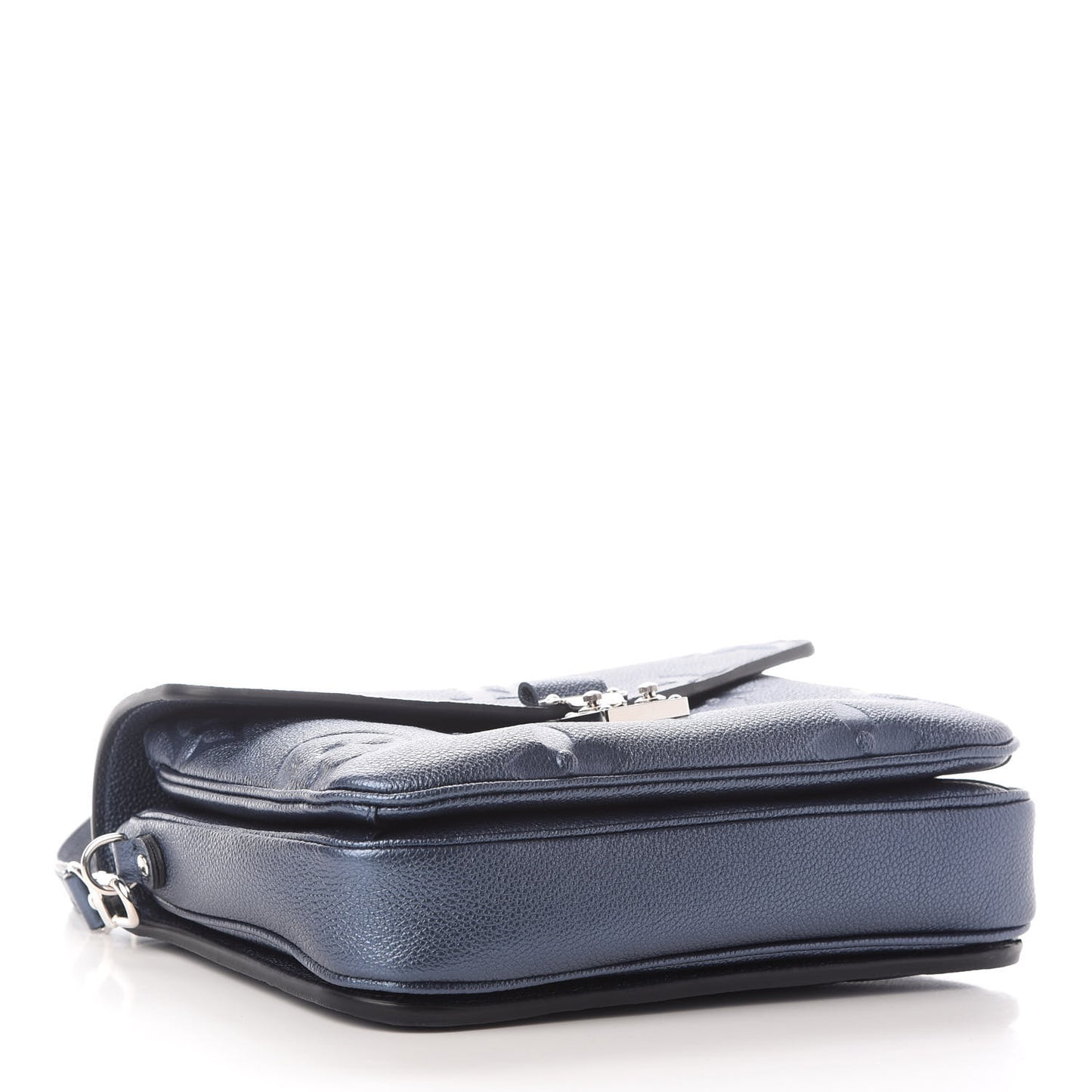 Metallic Empreinte Monogram Giant Pochette Metis Navy Nacre