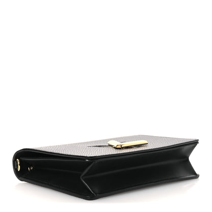 Louis Vuitton Epi Twist Belt Chain Wallet Black 4 of 11