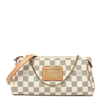 Louis Vuitton Damier Azur Eva Clutch 1 of 9