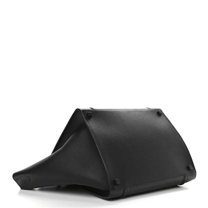 Celine Supple Calfskin Medium Phantom Luggage Black 4 of 9