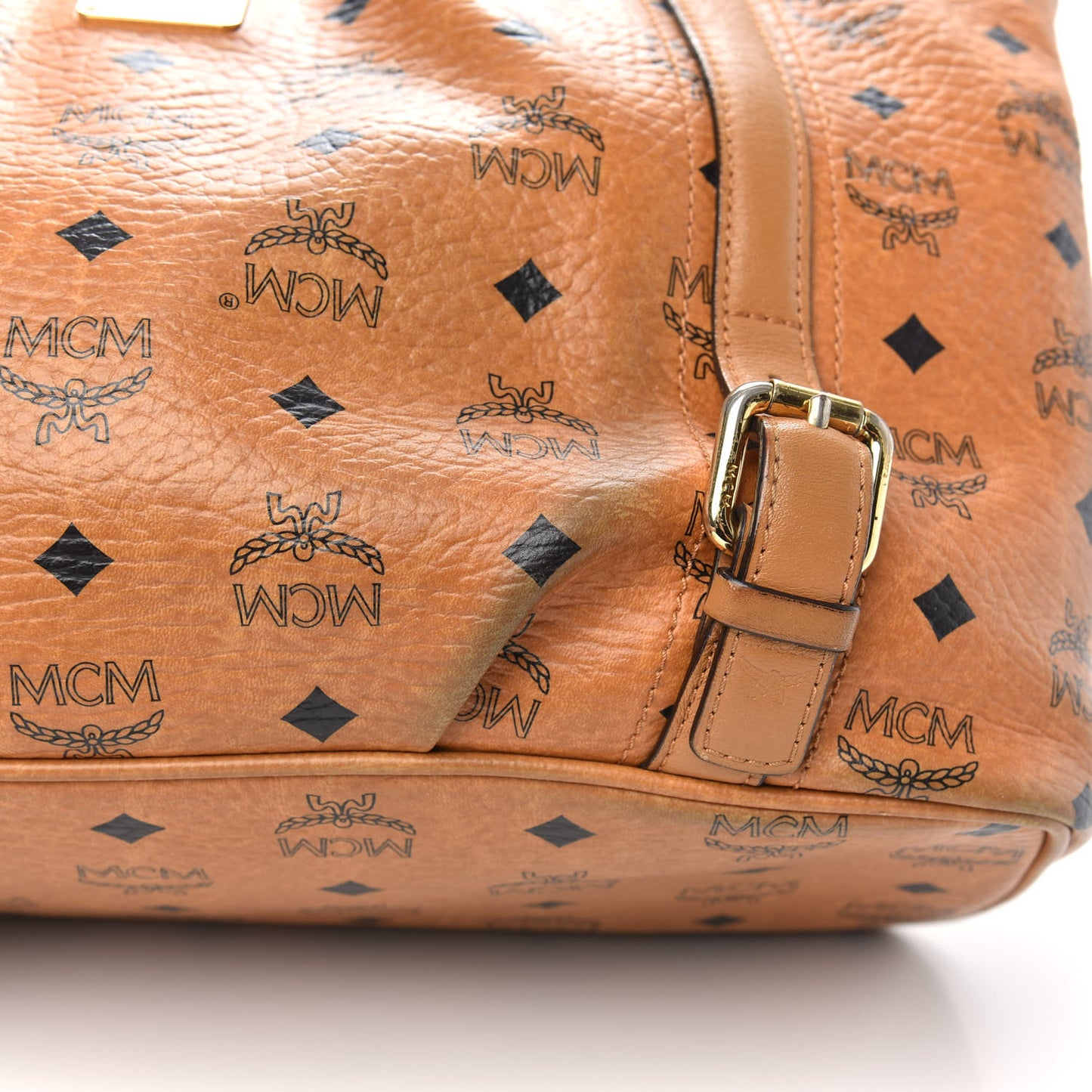 Visetos Medium Essentials Shopper Tote Cognac