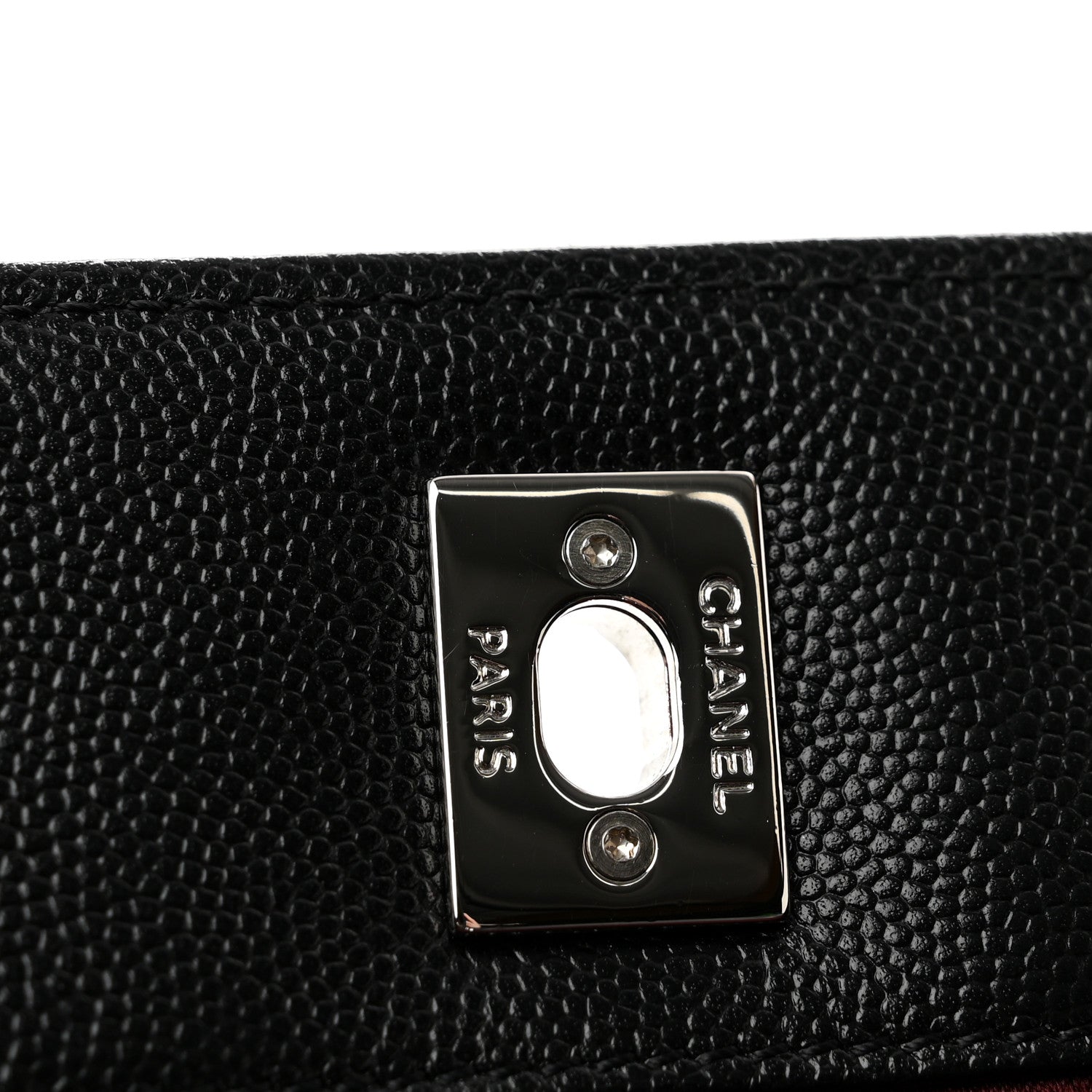 Chanel Caviar Cerf Executive Shopper Tote Black 11 of 12