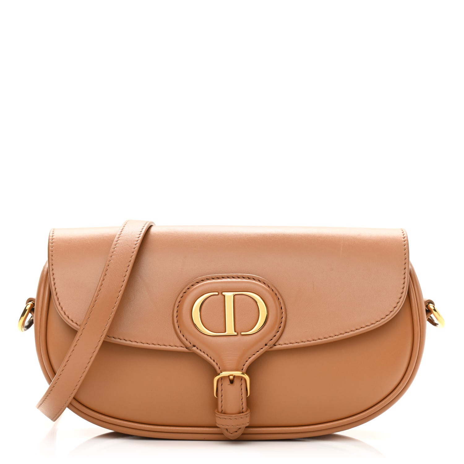 Christian Dior Box Calfskin East West Bobby Bag Cognac 1 of 8