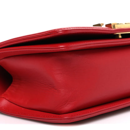 Chanel Lambskin Quilted Small Boy Flap Red 8 of 9