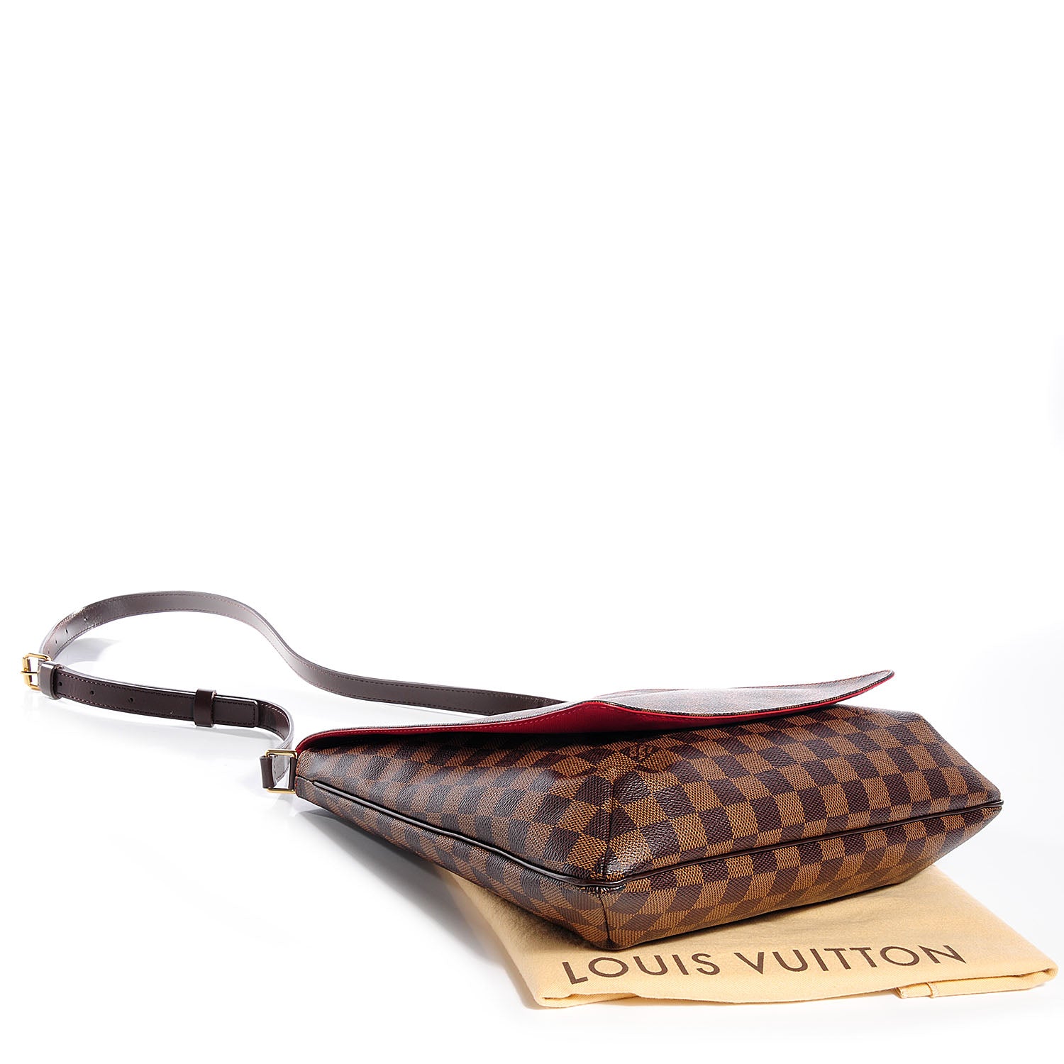 Louis Vuitton Damier Ebene Musette GM 4 of 7