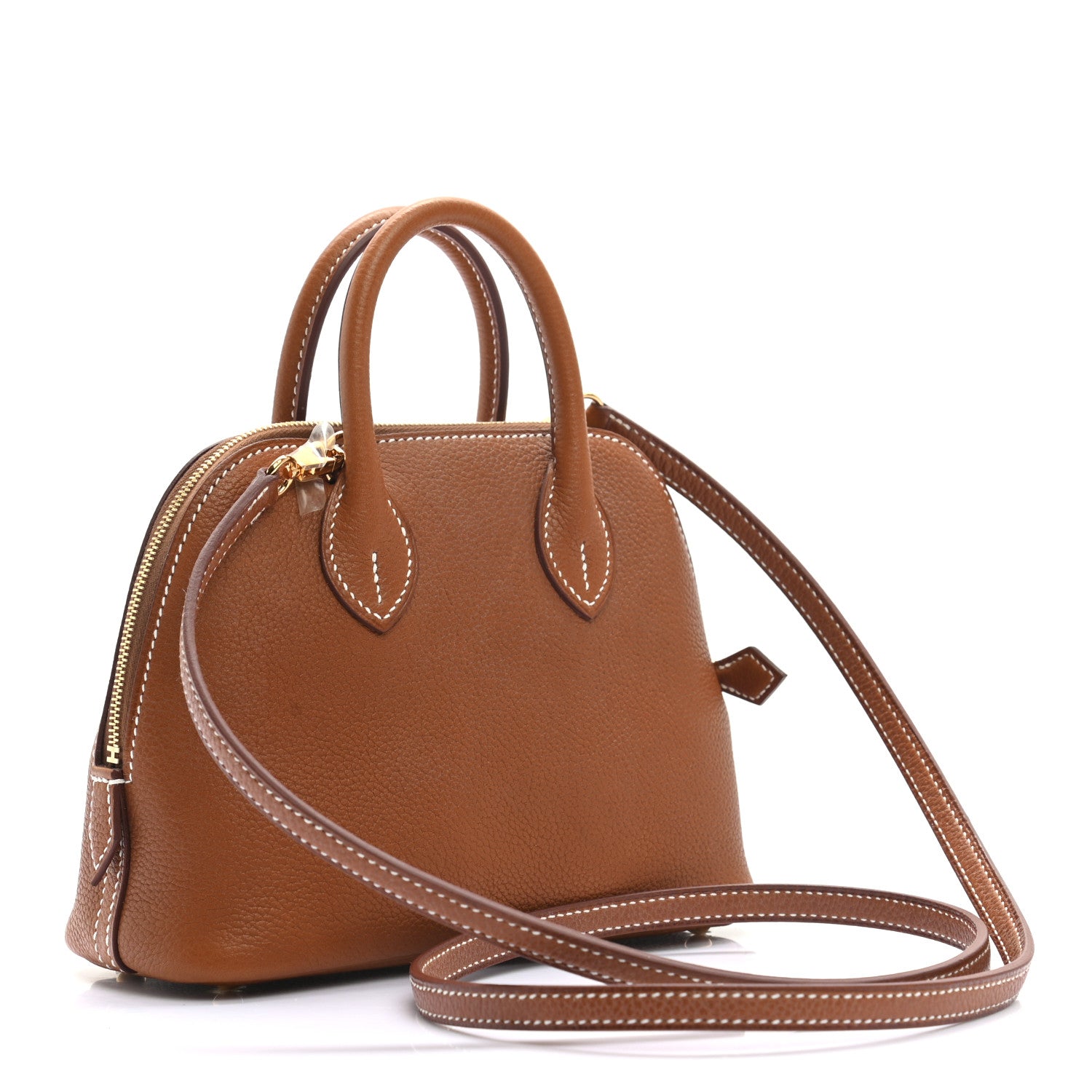 Hermes Barenia Faubourg Mini 1923 Bolide Fauve 3 of 9