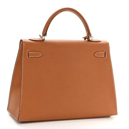 Hermes Fjord Sellier Kelly 32 Gold 2 of 10