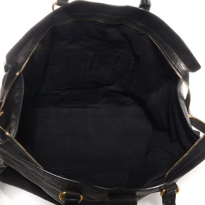 Saint Laurent Sheepskin Large Cabas ChYc Black 5 of 9