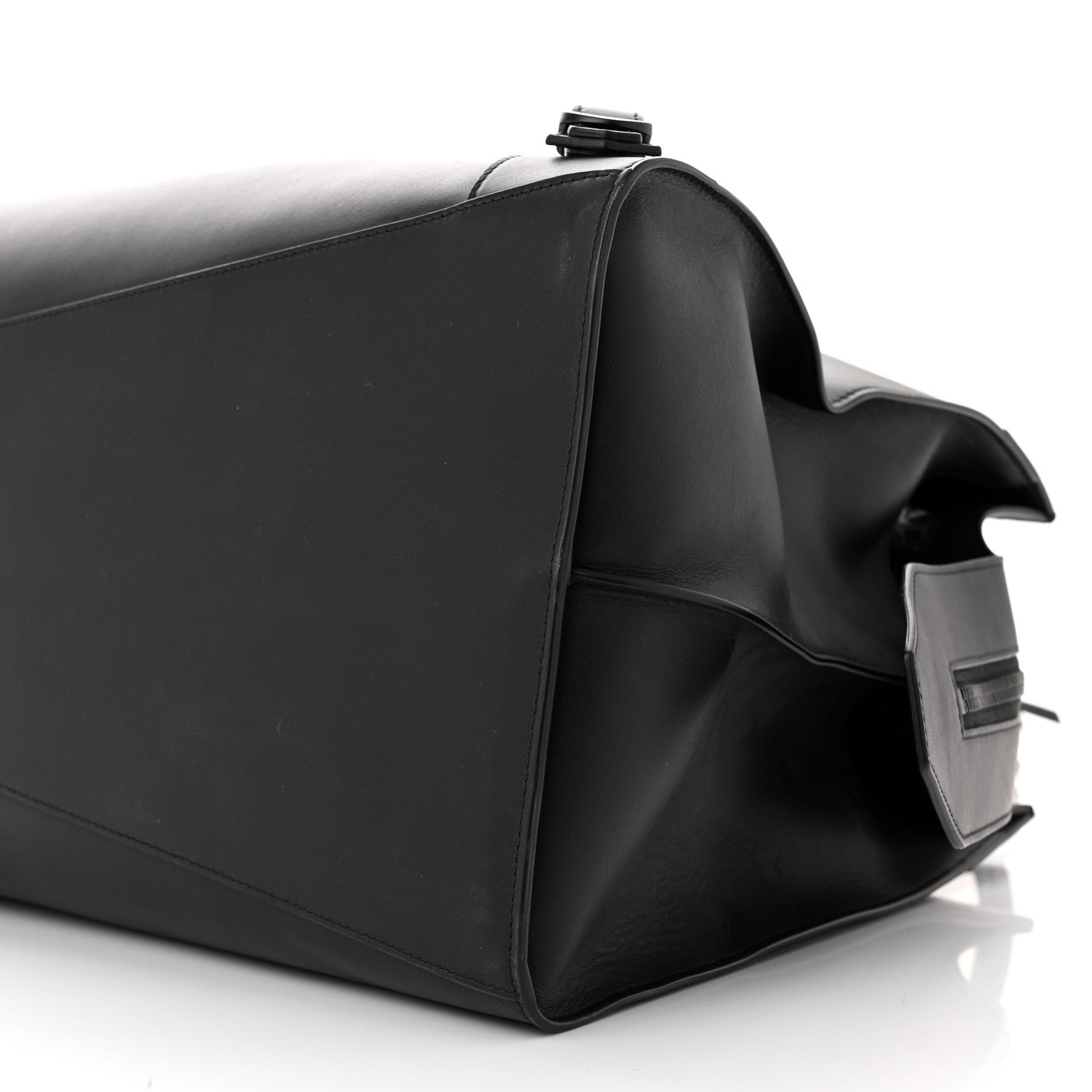 Balenciaga Smooth Calfskin Neo Classic Black Hardware Large Top Handle Bag Black 10 of 10