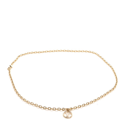 Louis Vuitton Metal Lily Chain Strap Gold 4 of 5
