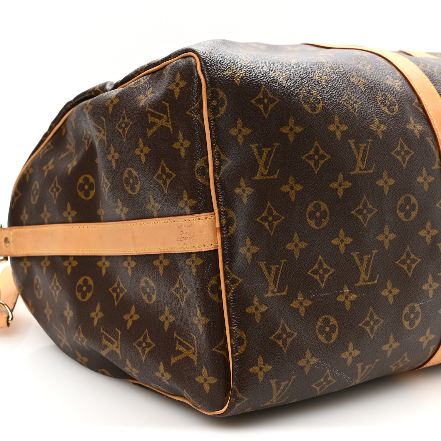 Louis Vuitton Monogram Keepall Bandouliere 55 8 of 9