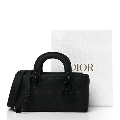 Christian Dior Ultra Matte Calfskin Cannage Small Lady D-Joy Black 9 of 9