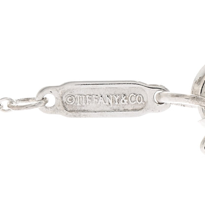 Tiffany Sterling Silver Atlas Open Pendant Necklace 4 of 4