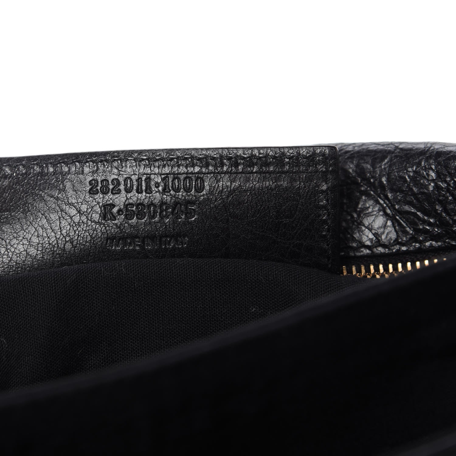 Balenciaga Agneau Giant 12 Rose Gold Hardware Envelope Clutch Black 9 of 9
