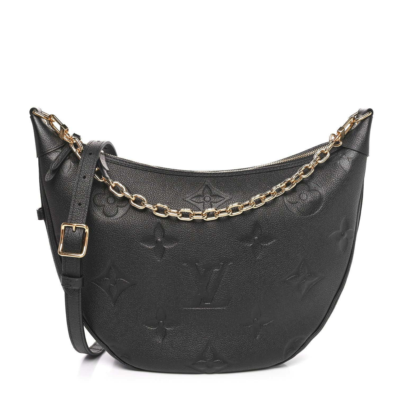 Louis Vuitton Empreinte Monogram Giant Loop Hobo Black 1 of 10