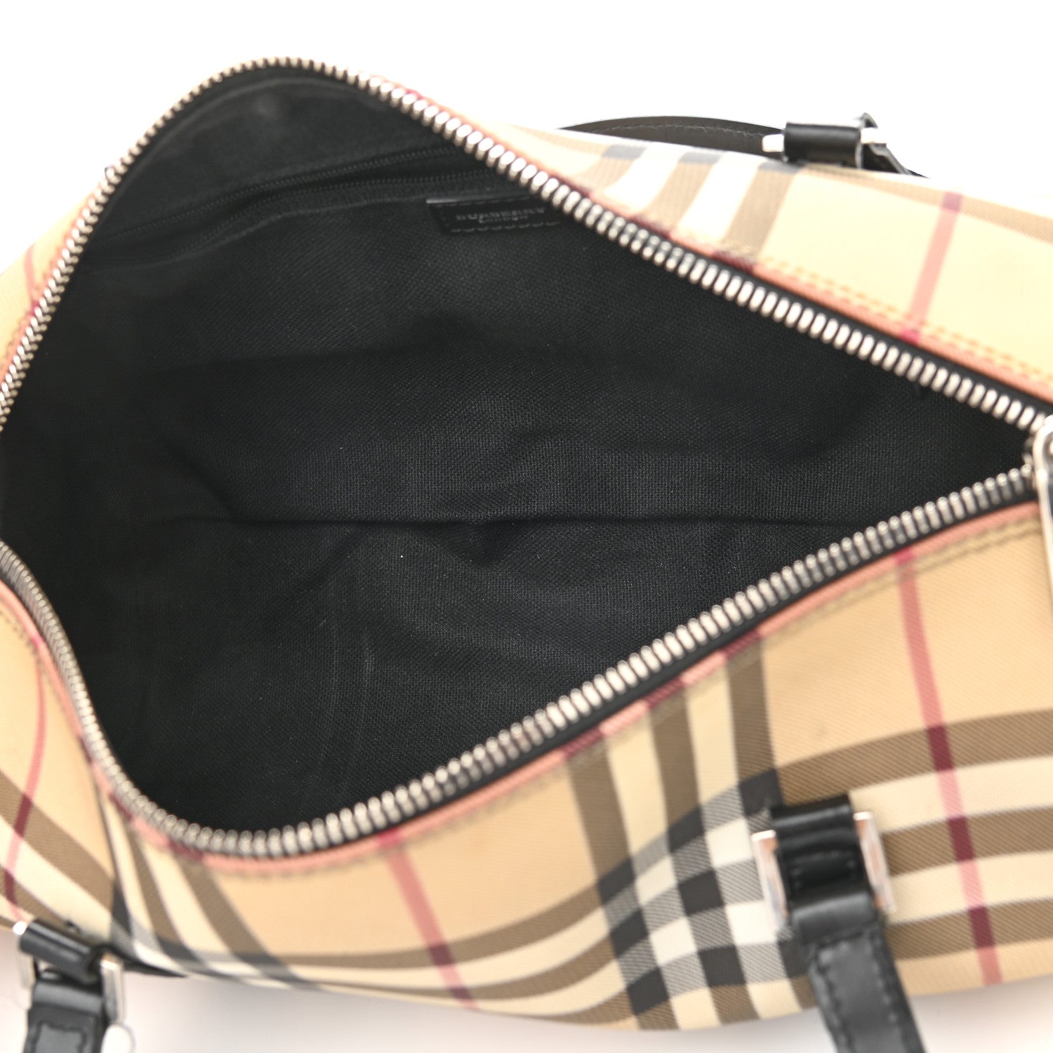Burberry House Check Barrel Bag Black 5 of 14