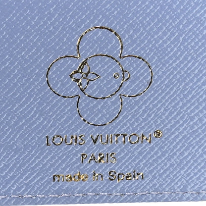 Louis Vuitton Monogram Magnet Vivienne Card Holder Blue Frost 6 of 7