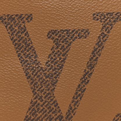 Louis Vuitton Reverse Monogram Giant Double Zip Pochette 8 of 10