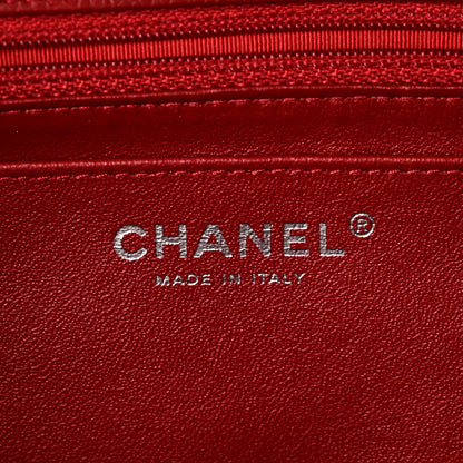 Chanel Caviar Quilted Maxi Single Flap Red 6 of 10