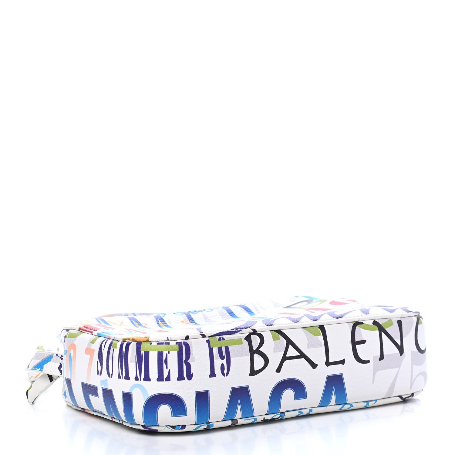 Balenciaga Calfskin Everyday Logo Print S Camera Bag White Multicolor 4 of 9