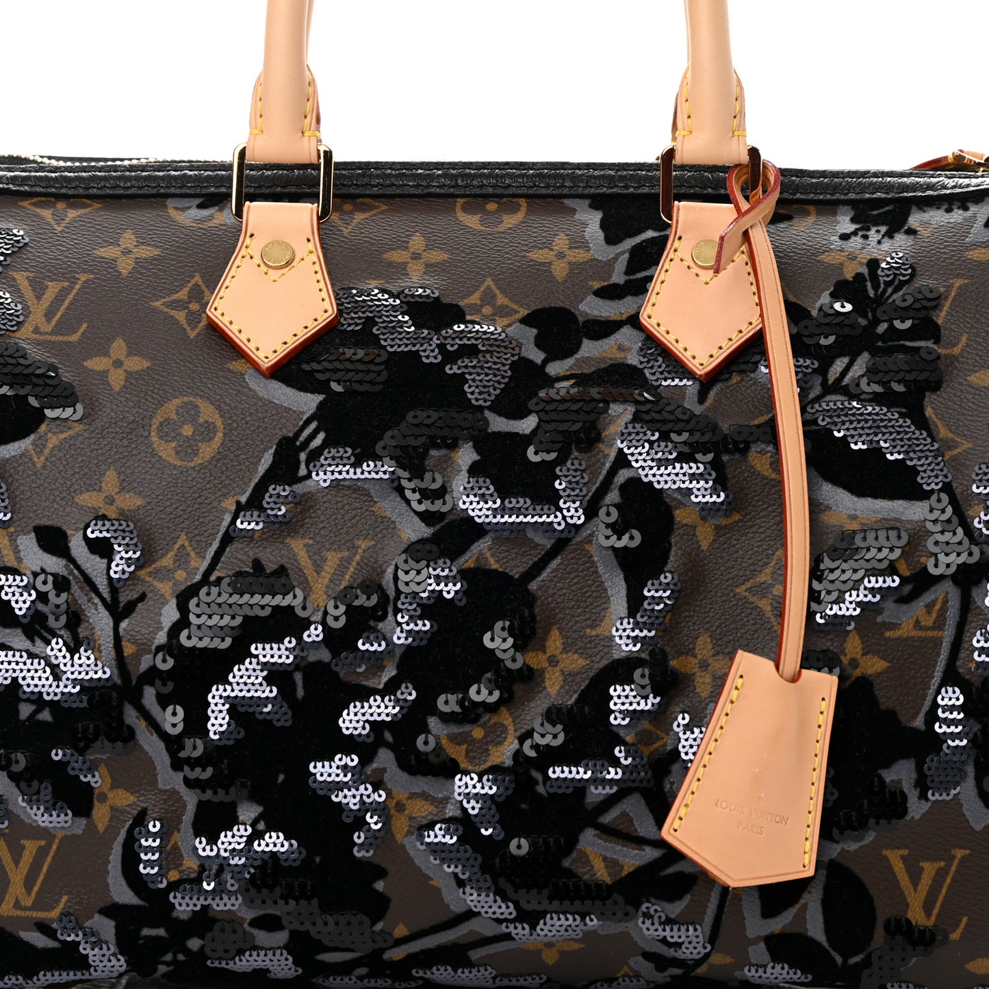 Monogram Fleur De Jais Sequins Speedy 30