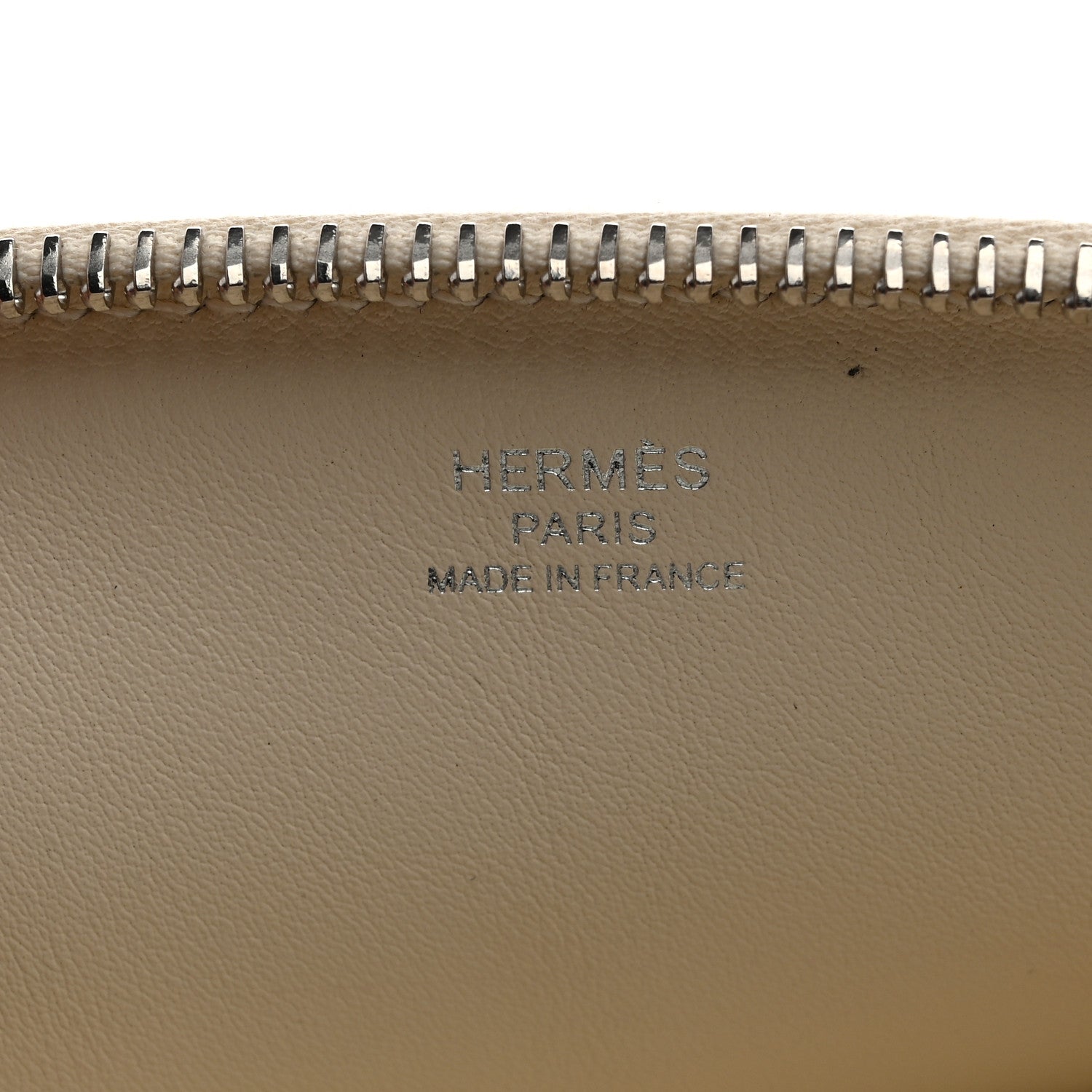 Hermes Swift Vide Ton Sac Bazar Pouch PM Nata 6 of 7