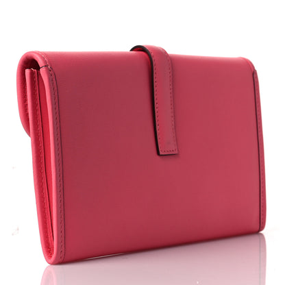 Hermes Swift Jige Duo Clutch Rose Azalee 3 of 8