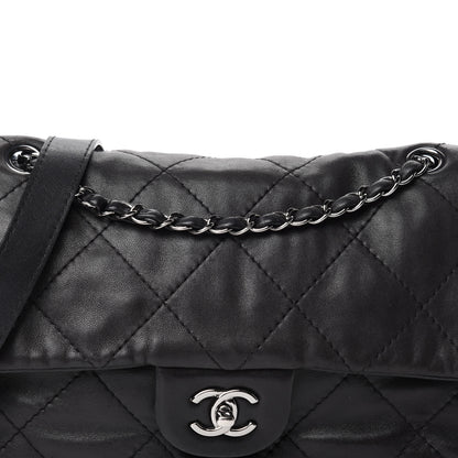 Chanel Calfskin Country Chic Cross Body Flap Black 11 of 11