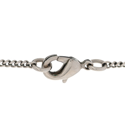 Chanel Baguette Crystal Large CC Necklace Silver Black 5 of 7