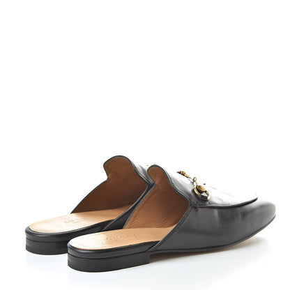 Gucci Calfskin Womens Princetown Slippers 36.5 Black 4 of 16