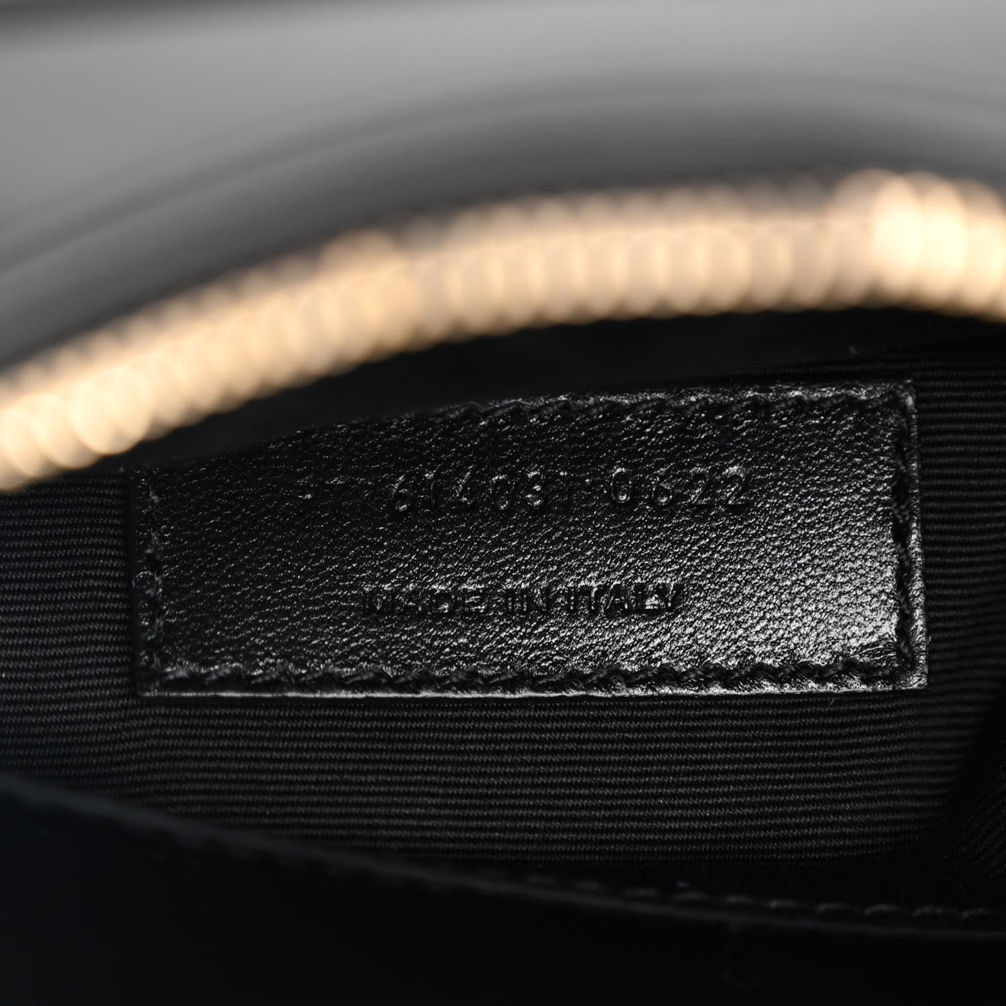 Calfskin Matelasse Monogram Lou Belt Bag Black