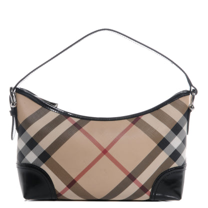 Burberry Nova Check Hobo Black 1 of 8