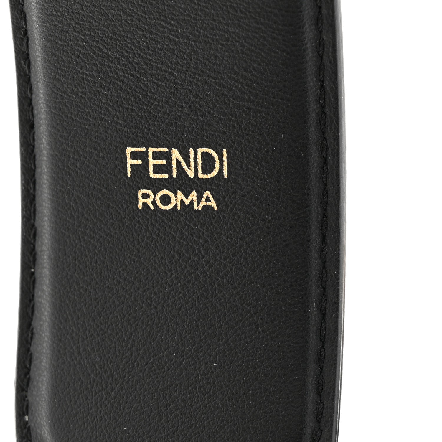 Fendi Calfskin Fendigraphy Strap You Black 3 of 4