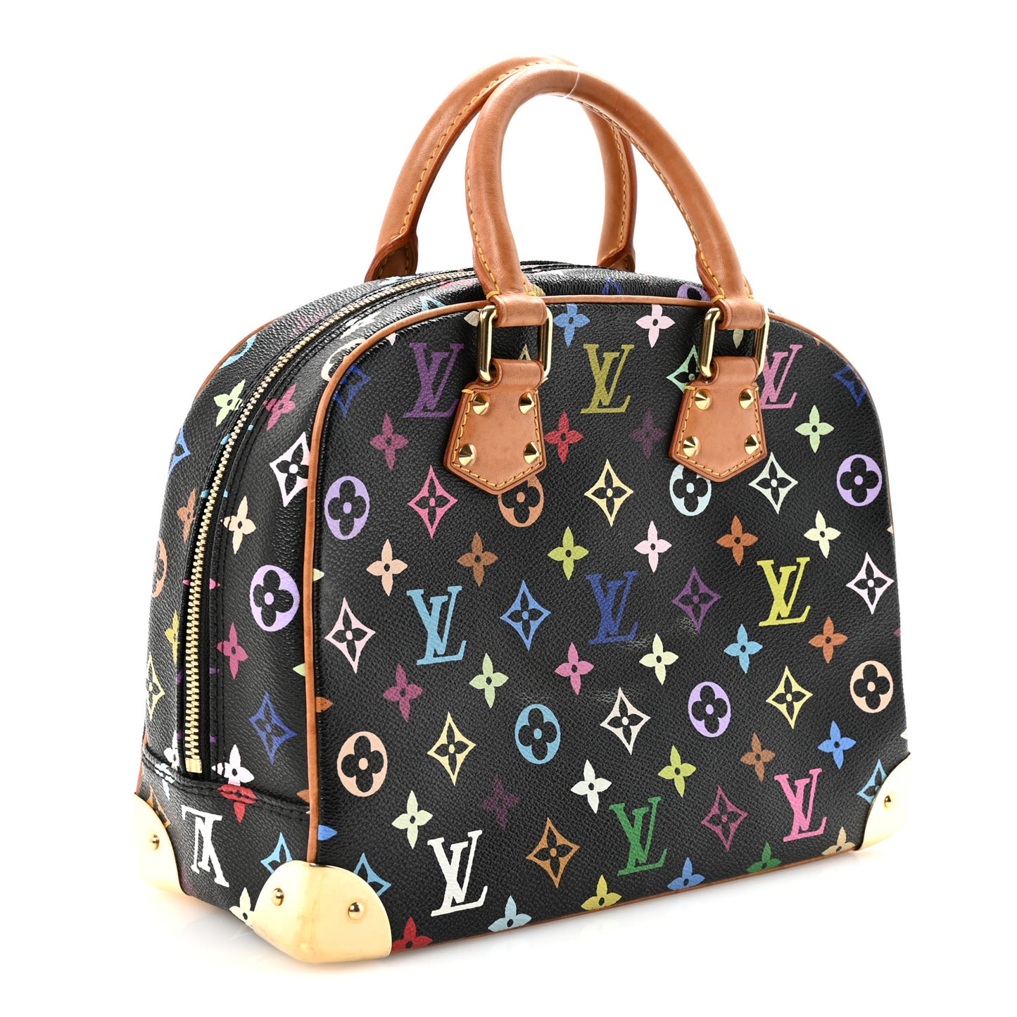 Monogram Multicolor Trouville Black