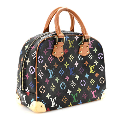 Louis Vuitton Monogram Multicolor Trouville Black 3 of 9