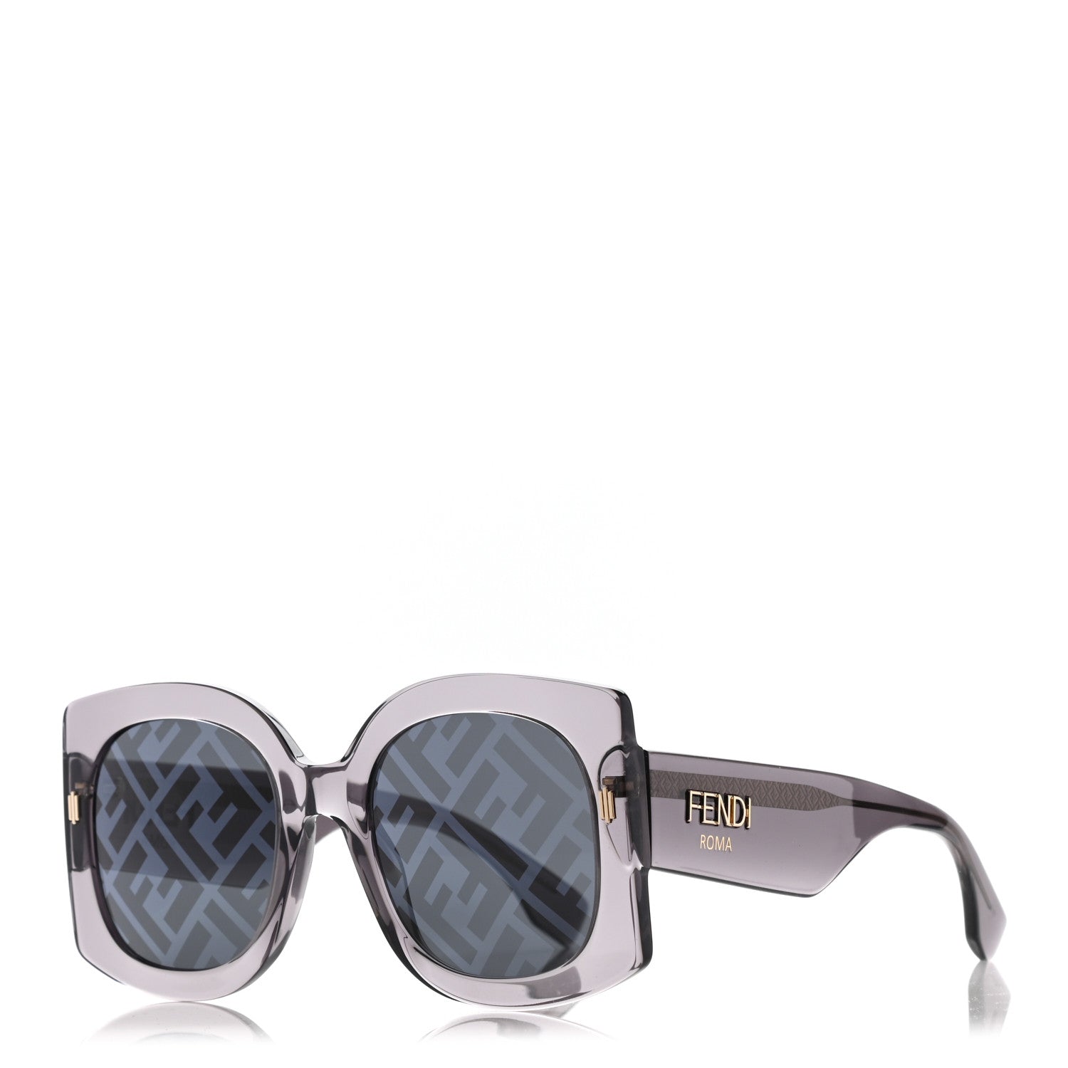 Fendi Acetate FF Sunglasses FF 0436/G/S Grey 1 of 7