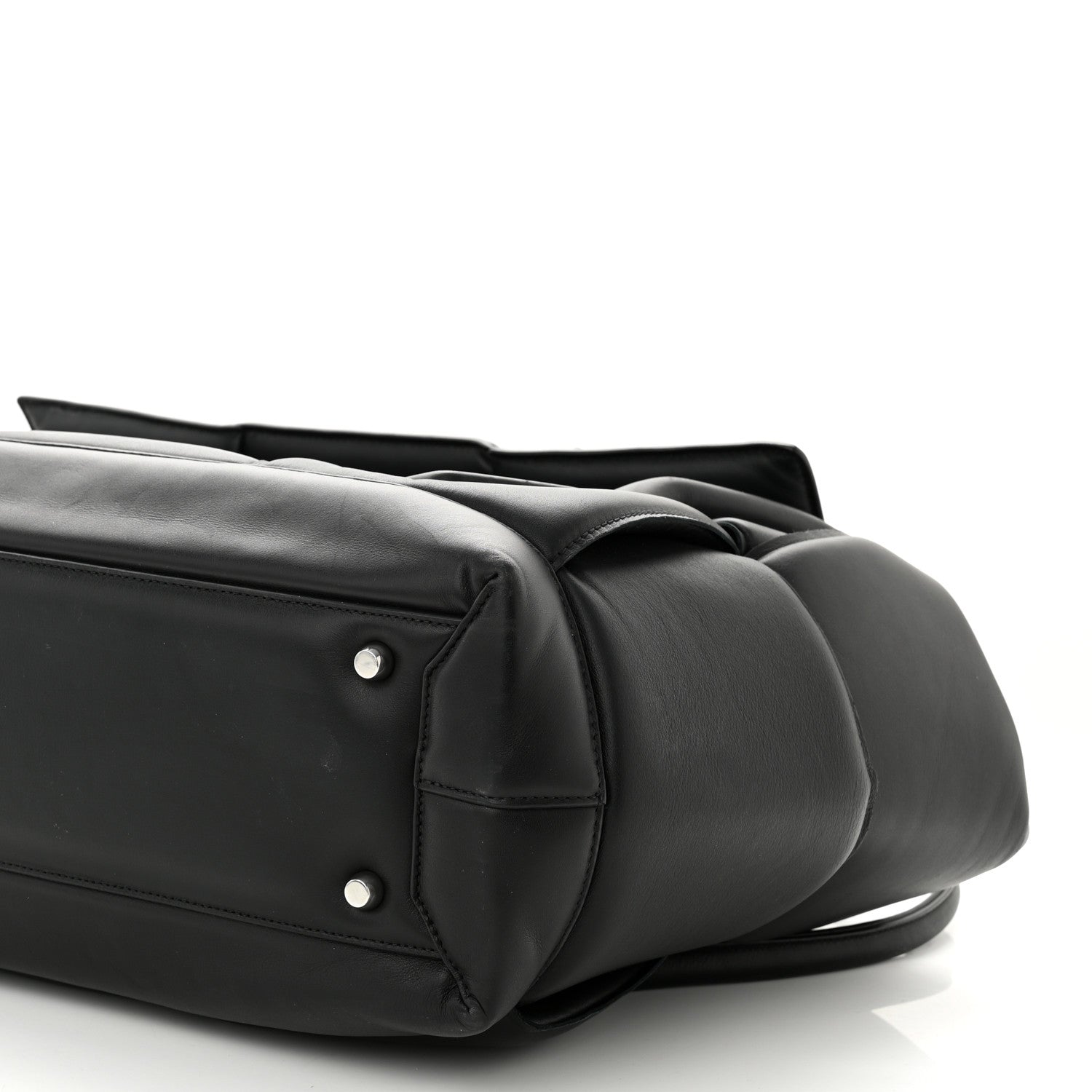 Bottega Veneta Nappa Maxi Intrecciato Padded Large Arco Black 10 of 11