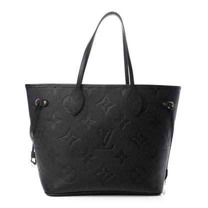 Louis Vuitton Empreinte Monogram Giant Neverfull MM Black 1 of 9