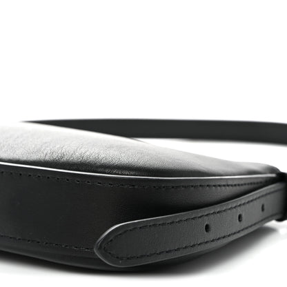 Louis Vuitton Calfskin LV Bloom Pochette Black 9 of 9