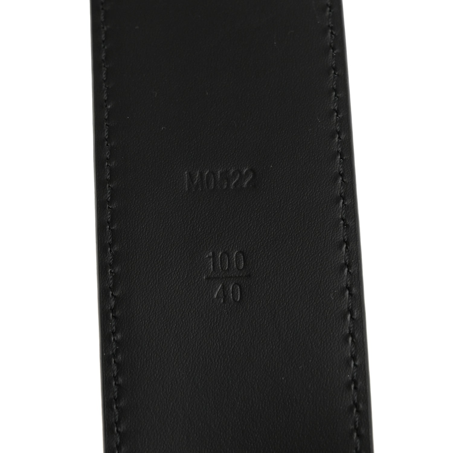 Louis Vuitton Calfskin 40mm LV Spotlight Belt 100 40 Black 6 of 9
