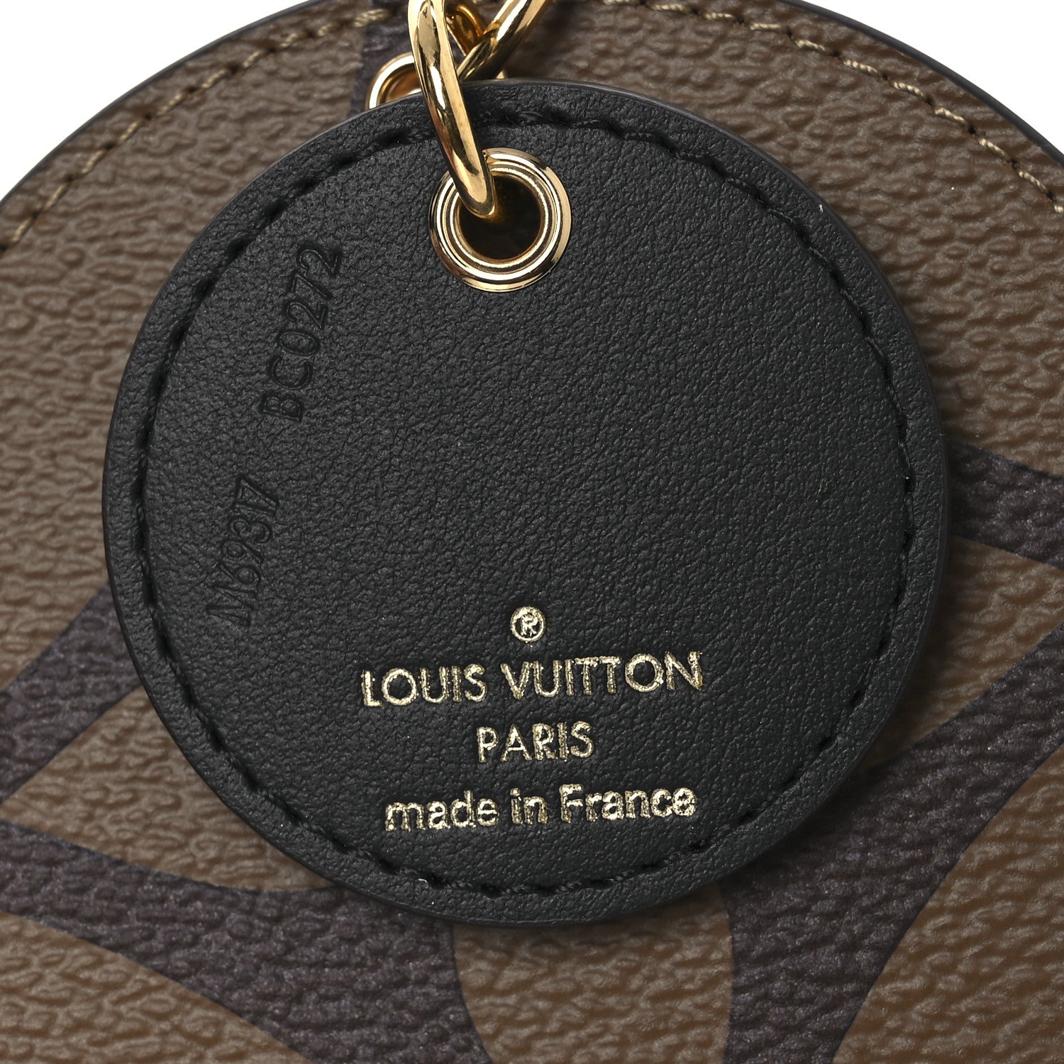 Louis Vuitton Monogram Reverse Key Holder Bag Charm 3 of 3