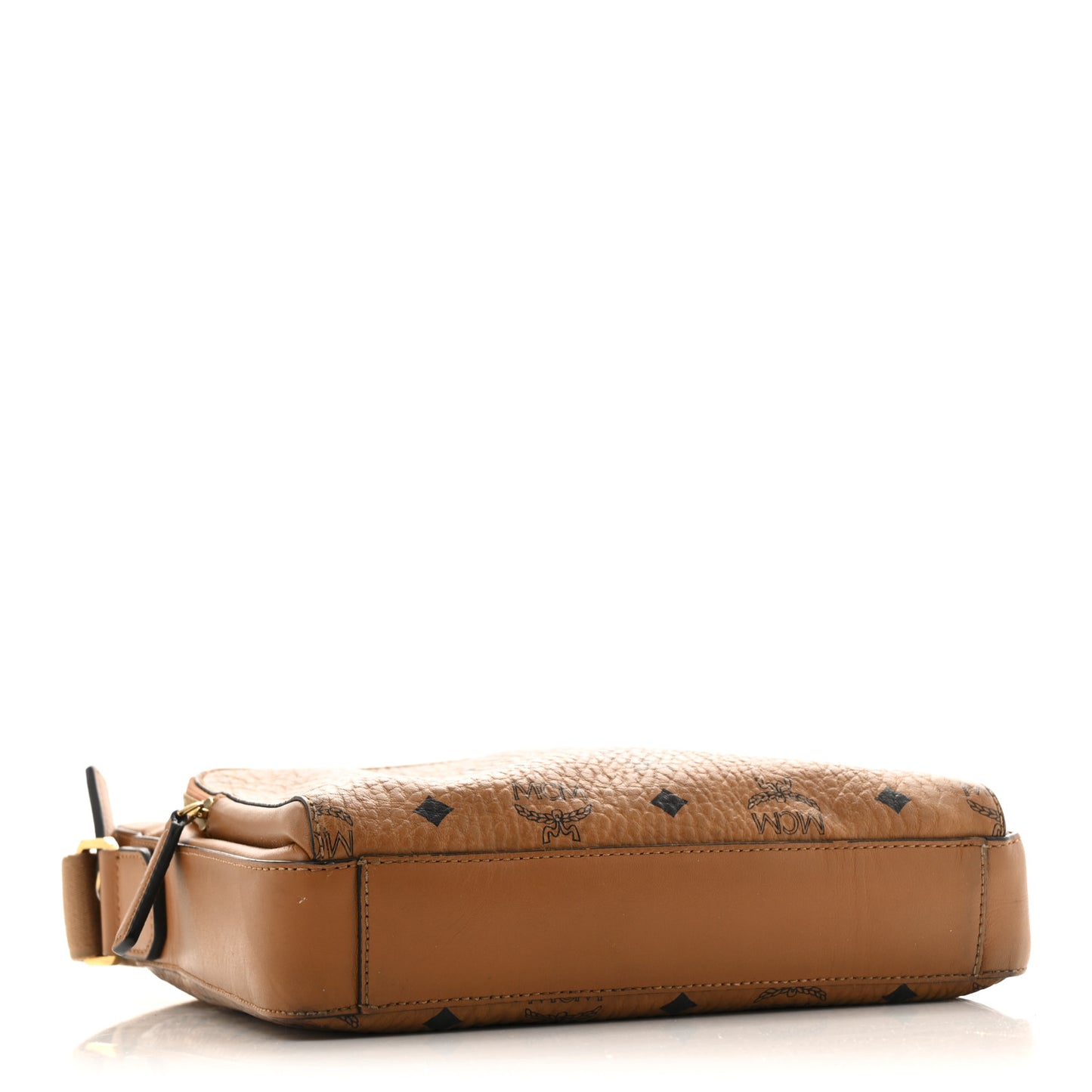 Calfskin Visetos Ottomar Messenger Cognac