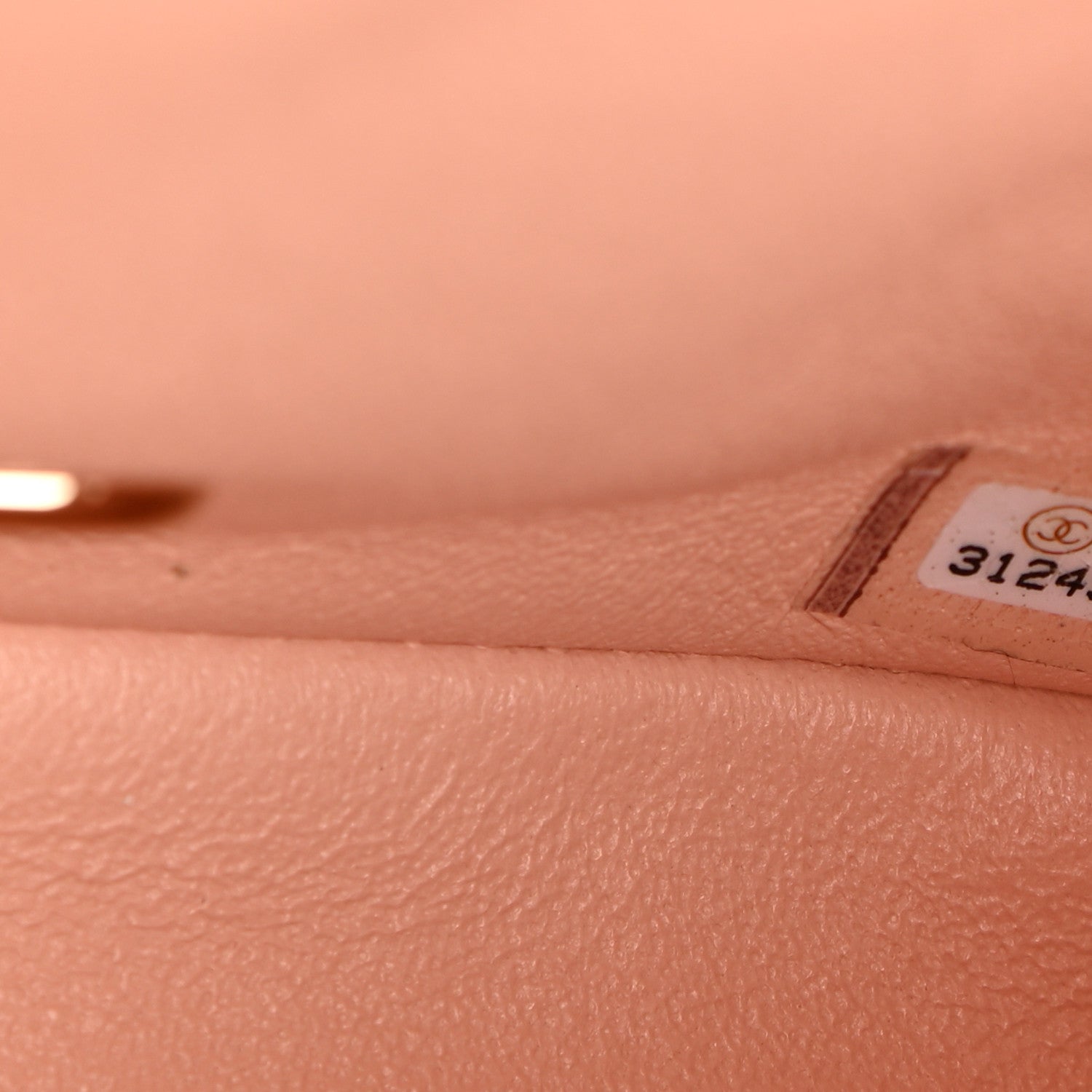 Chanel Lambskin Quilted Mini Square Flap Light Pink 6 of 10