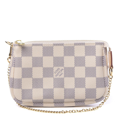 Louis Vuitton Damier Azur Mini Pochette Accessories 1 of 8